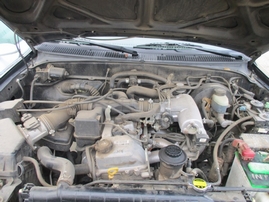 2001 TOYOTA TACOMA PRERUNNER DOUBLE CAB BLACK 2.7L AT 2WD Z16149
